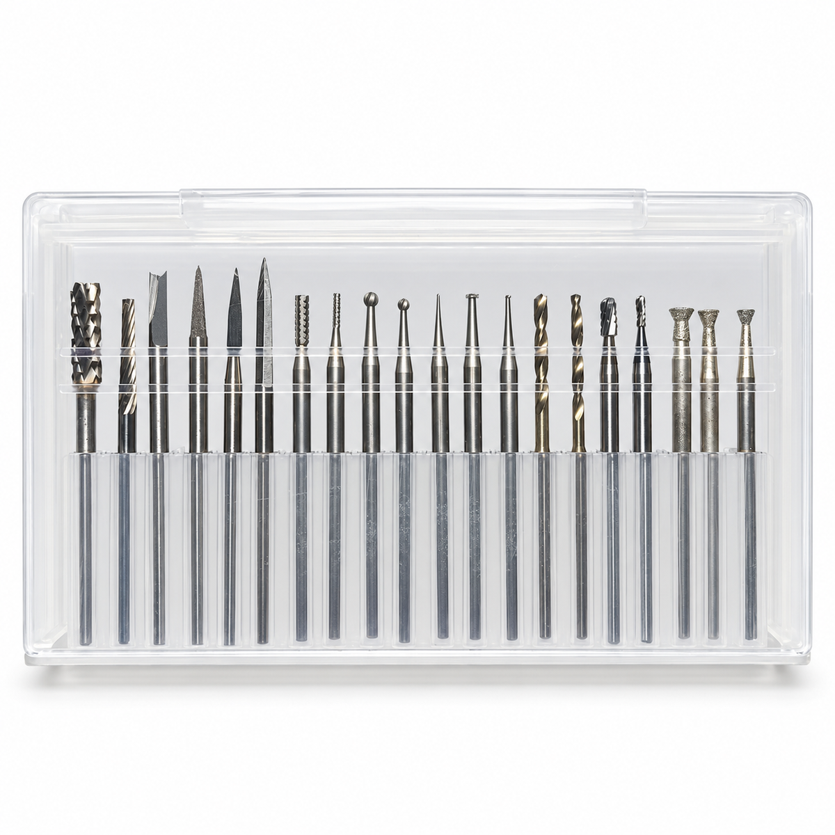 HSS Wood Carving Rotary Bits for Engraving, Shaping & Finishing