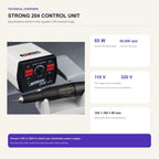 Strong 204 Micromotor Kit with 102L Handpiece, 50,000 RPM