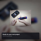 3.6V Cordless Rotary Tool Kit for Wood Carving, Sanding & Polishing