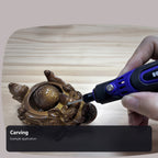 3.6V Cordless Rotary Tool Kit for Wood Carving, Sanding & Polishing
