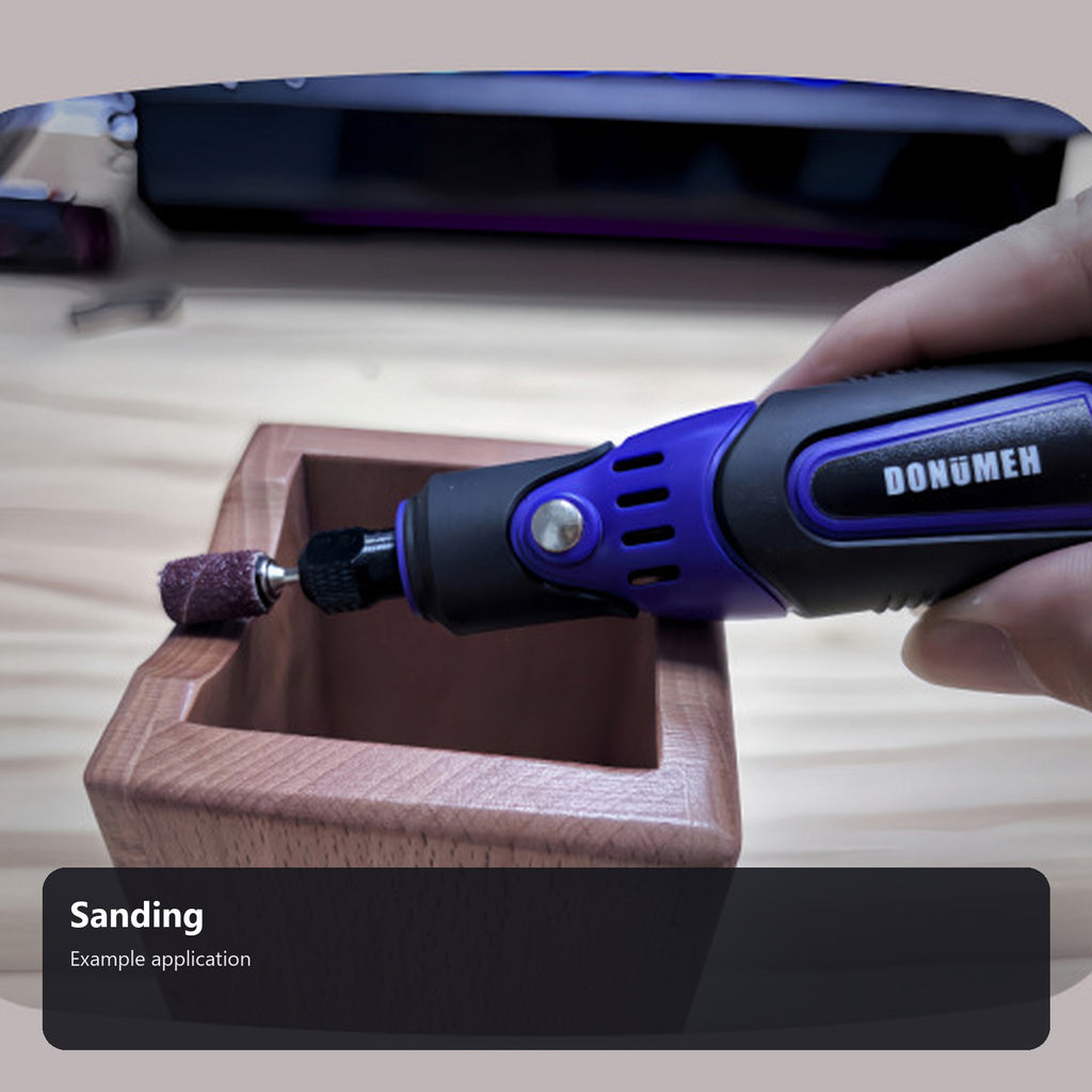 3.6V Cordless Rotary Tool Kit for Wood Carving, Sanding & Polishing