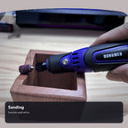 3.6V Cordless Rotary Tool Kit for Wood Carving, Sanding & Polishing